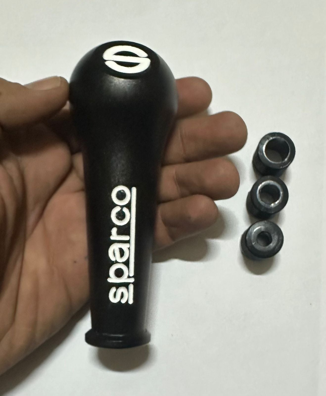Style 44 Aluminium Sparco Gear Shift knob Sporty Handle Sparco Gear Shift Knob for Universal Car Heavy Quality Handle Lever