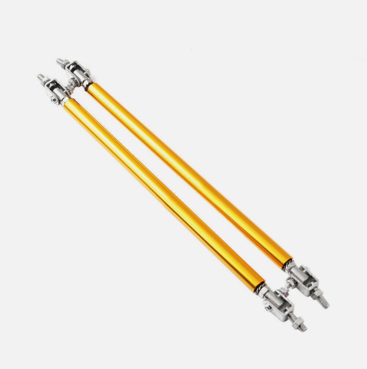 2pc Big Front Splitter Support Rods Adjustable Strut Rods for Cars Vehicles, 8''-11'' Automotive Replacement Bumper Lip Splitter Bars Universal Fit Car Accessories.