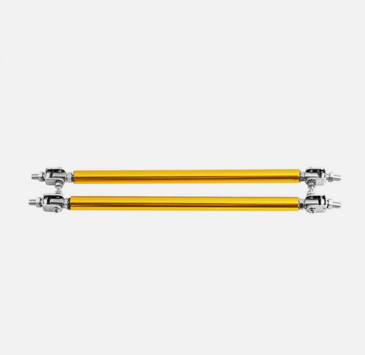 2pc Big Front Splitter Support Rods Adjustable Strut Rods for Cars Vehicles, 8''-11'' Automotive Replacement Bumper Lip Splitter Bars Universal Fit Car Accessories.