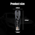 20cm RGB LED Gear Knob Crystal Gear Shift Knob Transparent Bubble Gear Shifter Multicolor Gradient LED Shift Knob Universal Car Interior RGB LED Gear Knob.