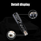 20cm RGB LED Gear Knob Crystal Gear Shift Knob Transparent Bubble Gear Shifter Multicolor Gradient LED Shift Knob Universal Car Interior RGB LED Gear Knob.