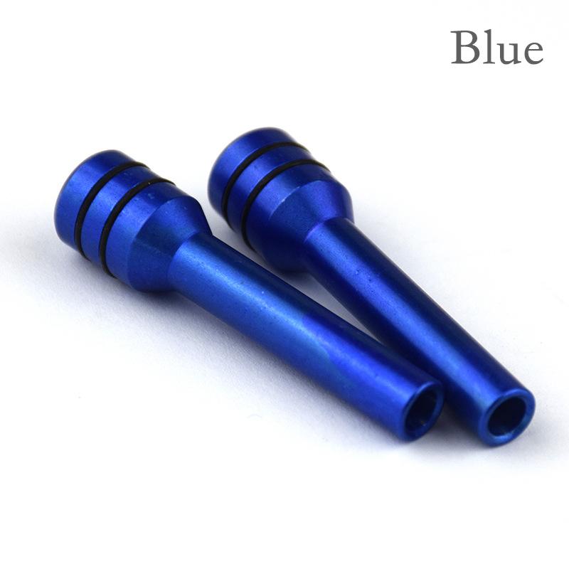4PC BLUE Aluminum Alloy Car Door Lock Pins Car Interior Decorative Door Lock Pull Pin Auto Accessory Universal for All Cars Auto Accessories.