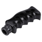 Black Gun Grip Knife Handle Gear Shift Knob Manual Transmission Car Shifter Kit Aluminum Manual Handle Shifter Lever Universal Gear Shifter Auto Accessories