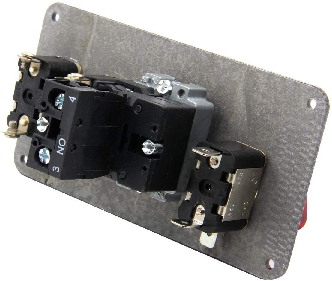 12V 4IN1 Racing Car Ignition Switch Panel with Engine Push Button Ignition Starter Switches Panel 4 in 1 Carbon Fiber Toggle Switches for Car Boat Vehicle Truck Trailer Yacht Ship SUV Caravan