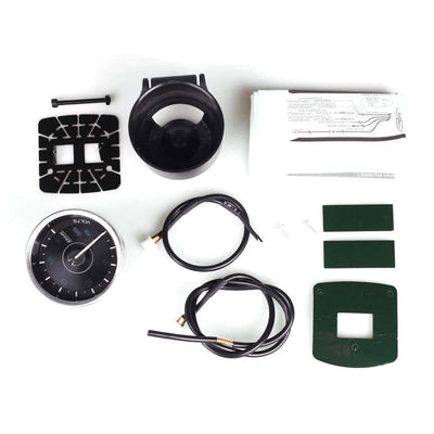 Universal Volt Defi Meter Gauge Digital Racing Meter With 7 Colour LED Car Defi Volt Meter Gague Kit.