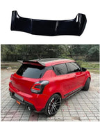 Glossy Black Batman Design Car Spoiler Rear Spoiler Hood for Maruti Suzuki Swift Compatible for Year 2018-2023 Models Racing Car Spoilers Rear Roof Exterior SUV Parts for Car Decoration