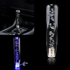 20cm RGB LED Gear Knob Crystal Gear Shift Knob Transparent Bubble Gear Shifter Multicolor Gradient LED Shift Knob Universal Car Interior RGB LED Gear Knob.