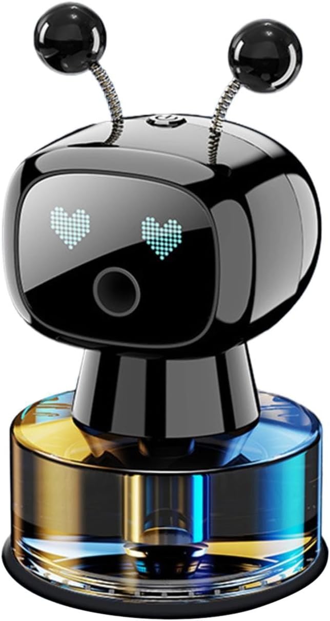 Smart Robot BLACK Air Fresheners Automatic Car Air Freshener Diffuser Aromatherapy Spray Perfume Diffuser