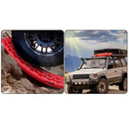 2PC/SET RED Traction Boards Recovery Tracks Tire Ladder 4WD Recovery Mat for 4X4 Offroad Sand Snow Mud Track
