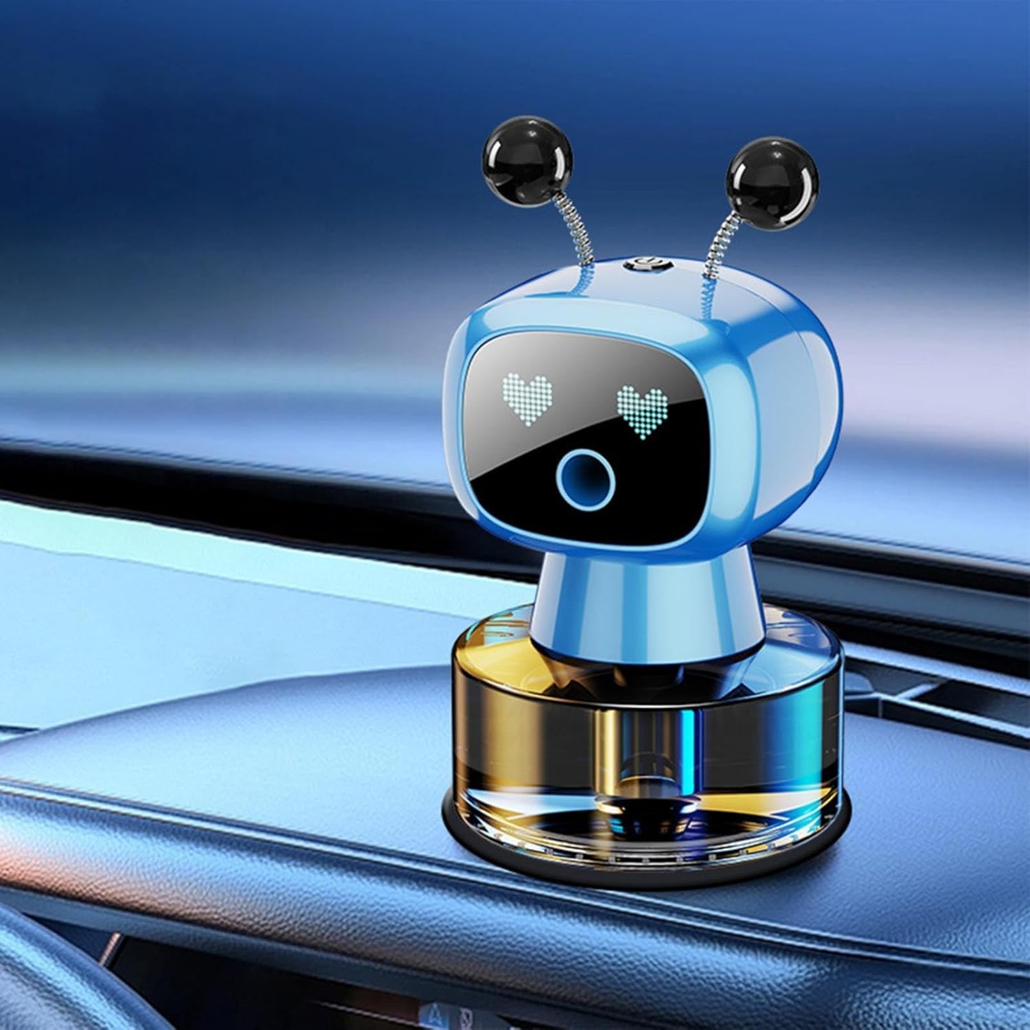Smart Robot Blue Air Fresheners Automatic Car Air Freshener Diffuser Aromatherapy Spray Perfume Diffuser