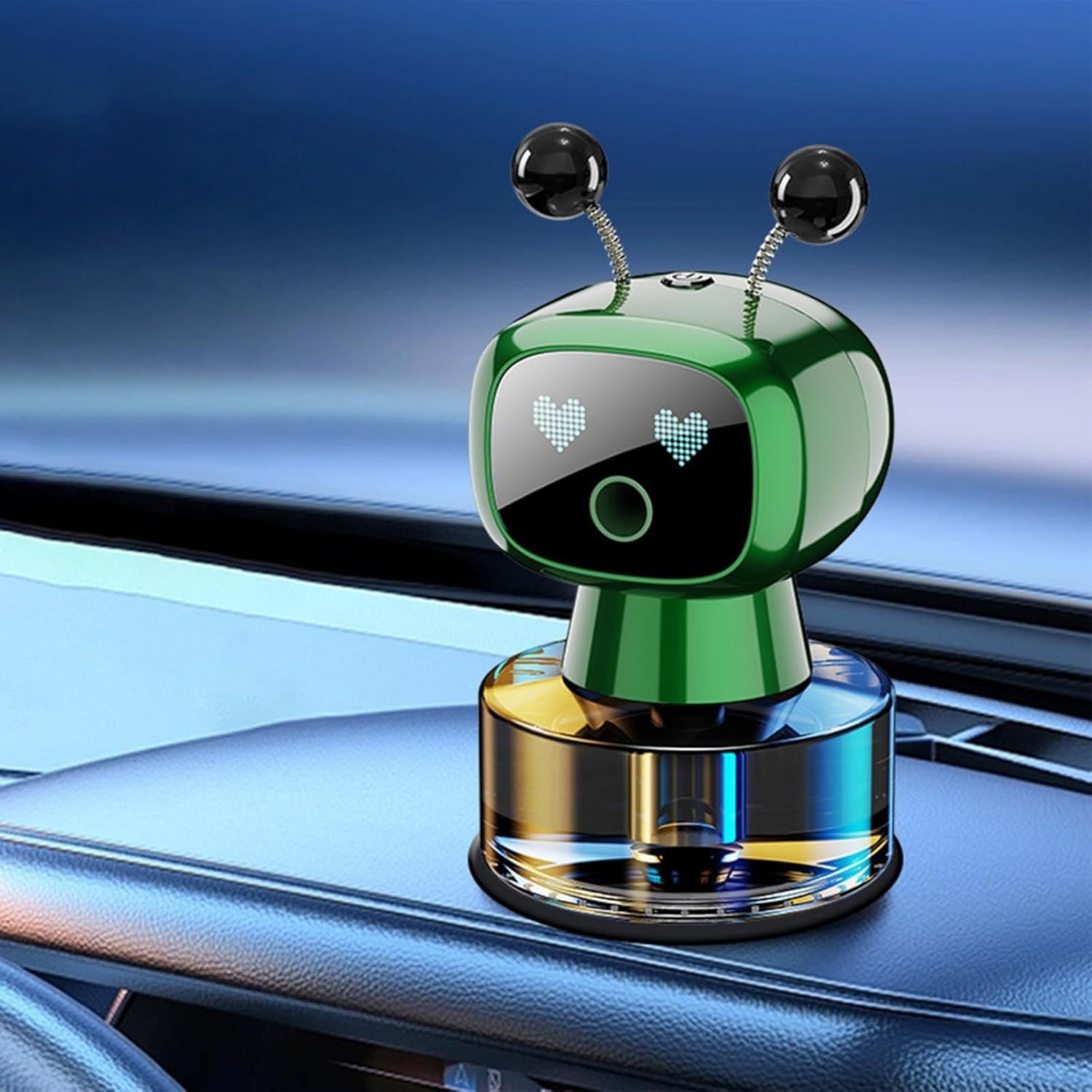 Smart Robot GREEN Air Fresheners Automatic Car Air Freshener Diffuser Aromatherapy Spray Perfume Diffuser