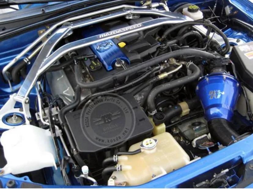 BLUE K N Apollo AIR Intake Filter K N Apollo Flow Air Filter Universal Air Intake Kit System CIS (Closed Intake System) Suitable For Diesel Petrol Vehicles K&N-1PC Apollo Filter