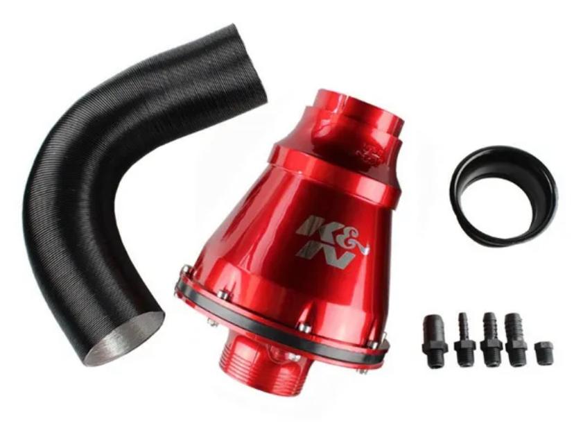 K N Apollo AIR Intake Filter K N Apollo Flow Air Filter Universal Air Intake Kit System CIS (Closed Intake System)- 1 PIECE For Cars.