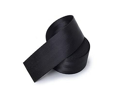 BLACK 3.6m 1PC, Car Seat Belt (Webbing Pad) Interior Accessory JDM DRIFTING SPORTS Universal For Car 3.6 Seat Belt Webbing pad