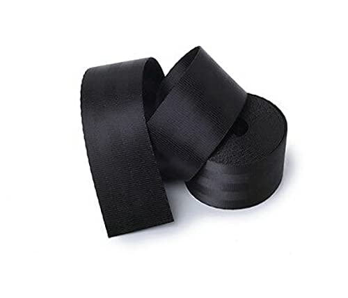 BLACK 3.6m 1PC, Car Seat Belt (Webbing Pad) Interior Accessory JDM DRIFTING SPORTS Universal For Car 3.6 Seat Belt Webbing pad
