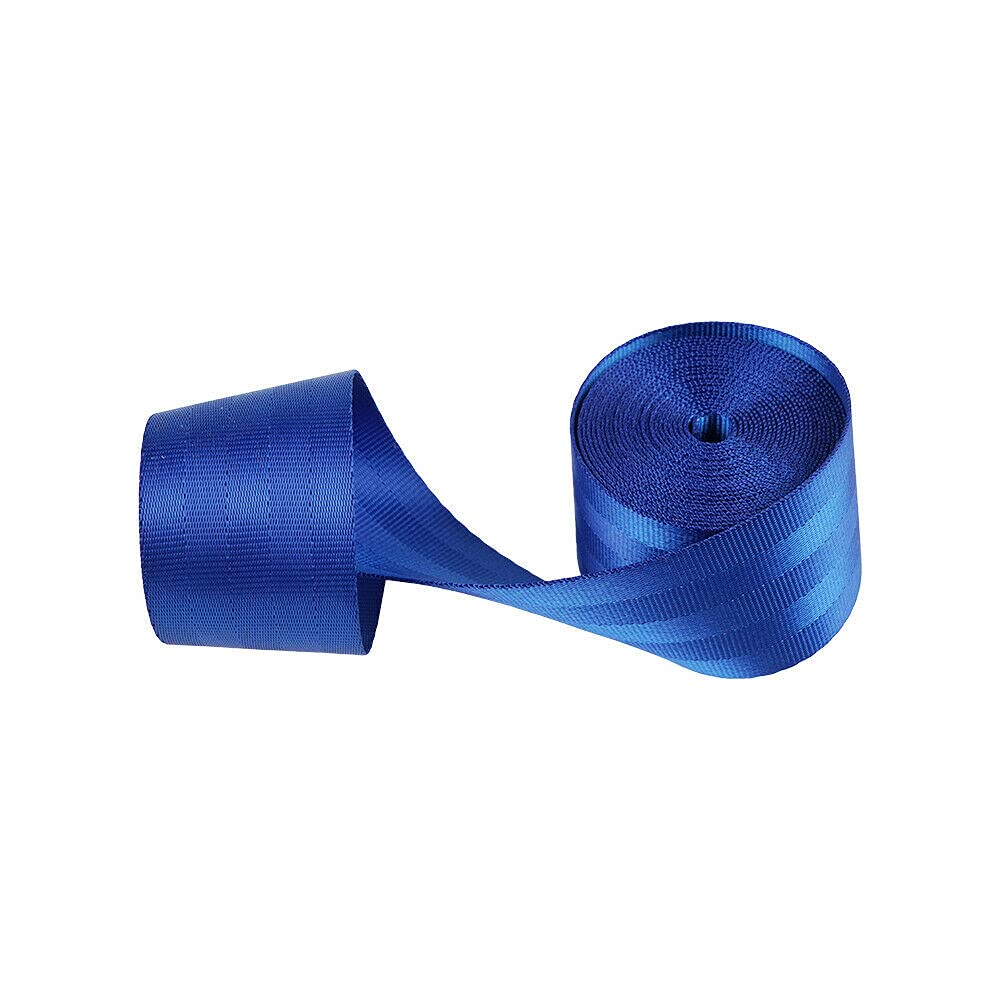 BLUE 3.6m 1PC, Car Seat Belt (Webbing Pad) Interior Accessory JDM DRIFTING SPORTS Universal For Car 3.6 Seat Belt Webbing pad