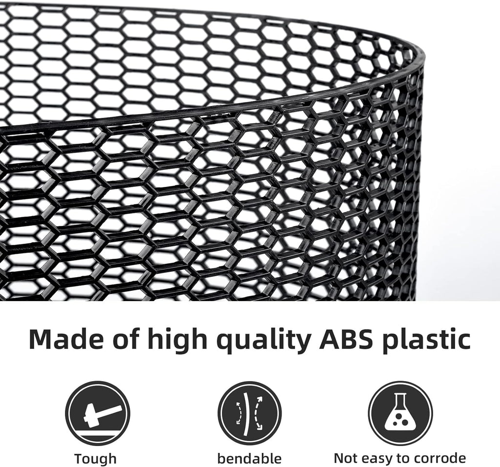 CAR MESH GRILL ABS Racing Honeycomb Mesh 47x16 Inches Honeycomb Hole 8x20 mm