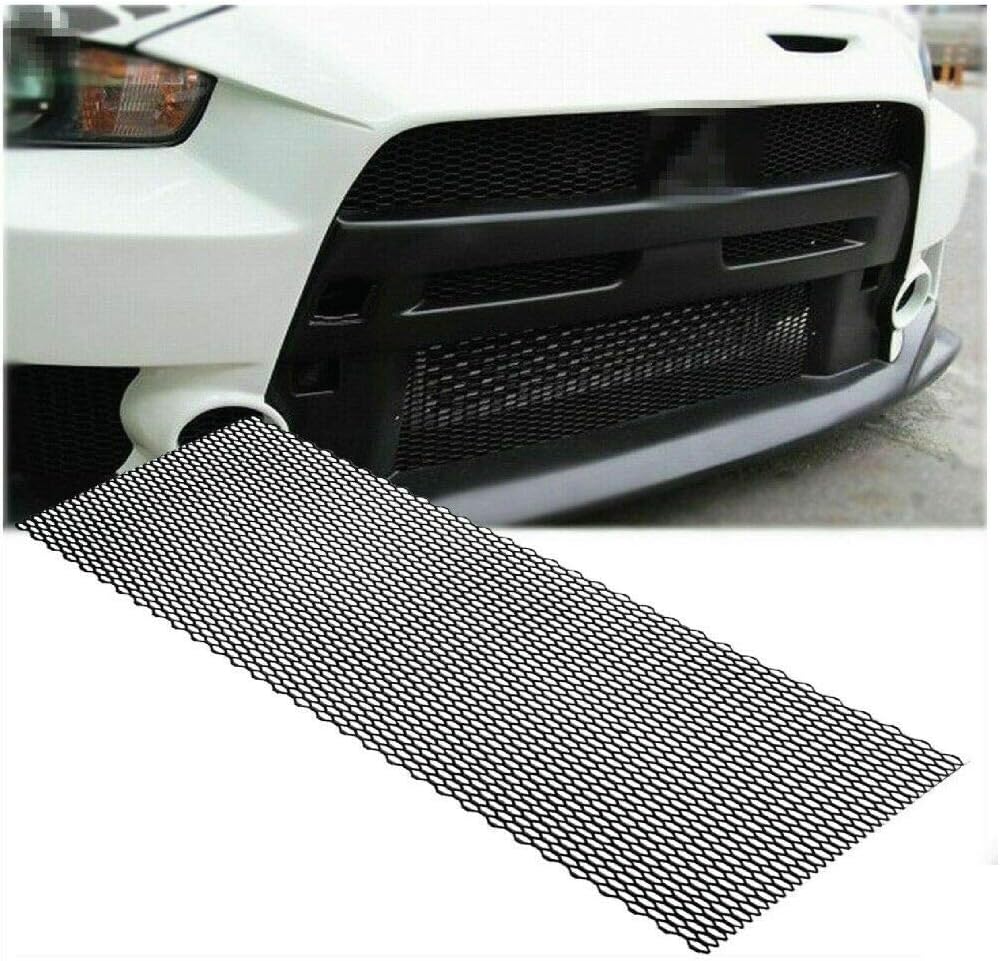 CAR MESH GRILL ABS Racing Honeycomb Mesh 47x16 Inches Honeycomb Hole 8x20 mm