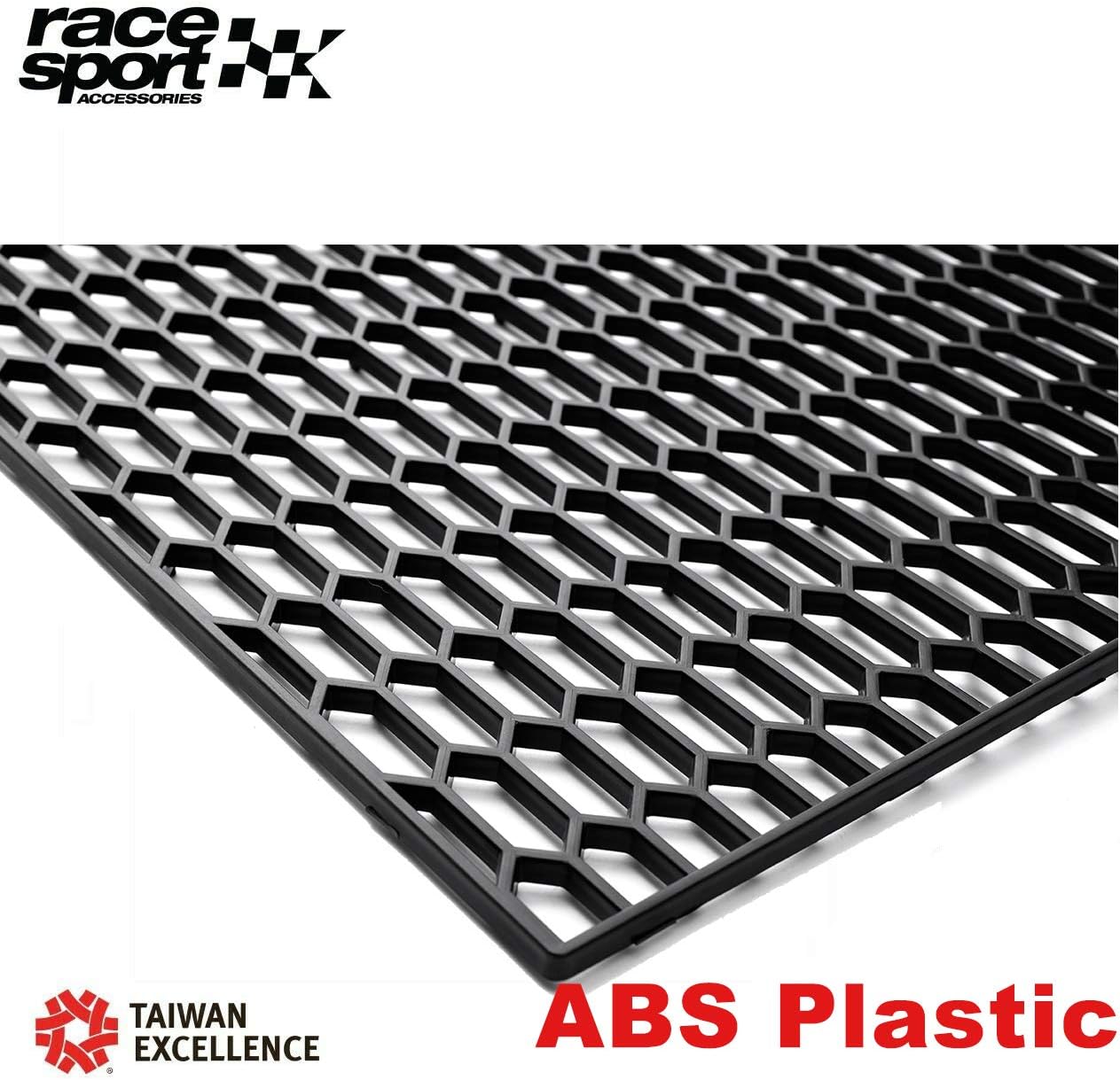 CAR MESH GRILL ABS Racing Honeycomb Mesh 47x16 Inches Honeycomb Hole 8x20 mm