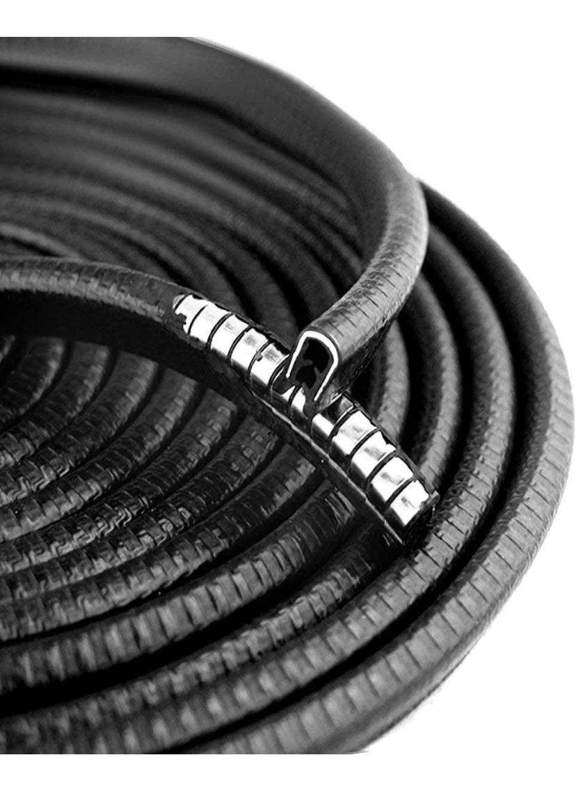 (Black TYRE Guard) Car Tyre Guard Edge Protector Universal Beading Alloy Wheel Edge Ring Rim Protectors Tyres Tire Guard Rubber Moulding Sticker Attractive Strip