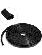 (Black TYRE Guard) Car Tyre Guard Edge Protector Universal Beading Alloy Wheel Edge Ring Rim Protectors Tyres Tire Guard Rubber Moulding Sticker Attractive Strip