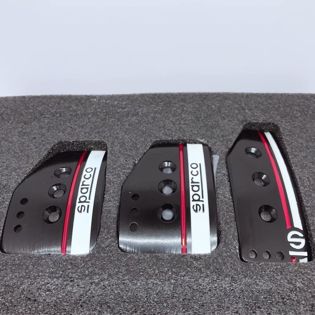 Sparco Paddle kit Set CAR, Clutch Brake Accelerator PAD for All Cars Vehicles Direct Sparco Paddle Kit For Car