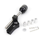 KTUNE Gear Shift Knob Adjustable Extender + Gear Shift KNOB Height Lever Extension Car Gear Shifter Extender Kit with 4 Adapters