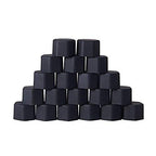20pcs/Set BLACK Silicone car Wheel Nuts Bolts Cover dust Protective tyre Valve Screw Cap Cover&nbsp;