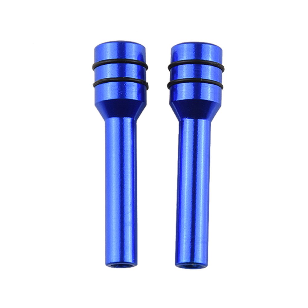 2PC BLUE Aluminum Alloy Car Door Lock Pins Car Interior Decorative Door Lock Pull Pin Auto Accessory Universal for All Cars Auto Accessories.