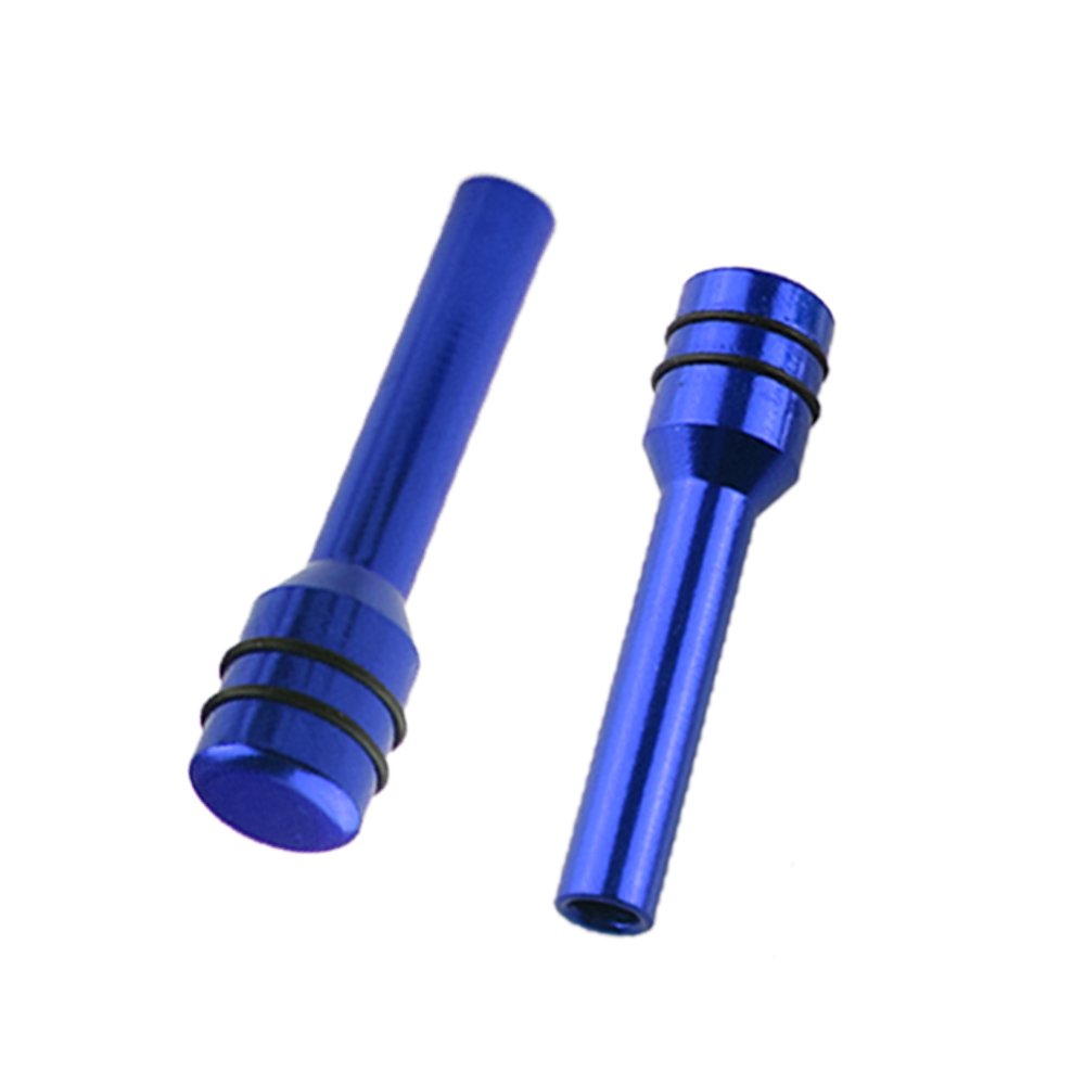 2PC BLUE Aluminum Alloy Car Door Lock Pins Car Interior Decorative Door Lock Pull Pin Auto Accessory Universal for All Cars Auto Accessories.