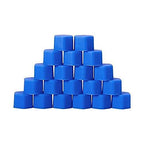 20pcs/Set BLUE Silicone car Wheel Nuts Bolts Cover dust Protective tyre Valve Screw Cap Cover&nbsp;