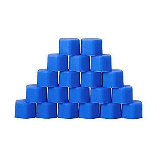 20pcs/Set BLUE Silicone car Wheel Nuts Bolts Cover dust Protective tyre Valve Screw Cap Cover&nbsp;