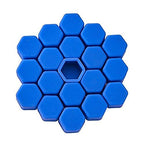 20pcs/Set Silicone car Wheel Nuts Bolts Cover dust Protective tyre Valve Screw Cap Cover