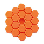 20pcs/Set Silicone car Wheel Nuts Bolts Cover dust Protective tyre Valve Screw Cap Cover
