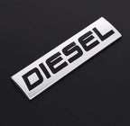 1PC Diesel Sticker Sign Logo 7.7 x 2cm Car Bike Metal Diesel Sign Car Emblem Premium Auto Racing Sport Sticker 3D Badge.