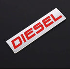 1PC Diesel Sticker Sign Logo 7.7 x 2cm Car Bike Metal Diesel Sign Car Emblem Premium Auto Racing Sport Sticker 3D Badge.