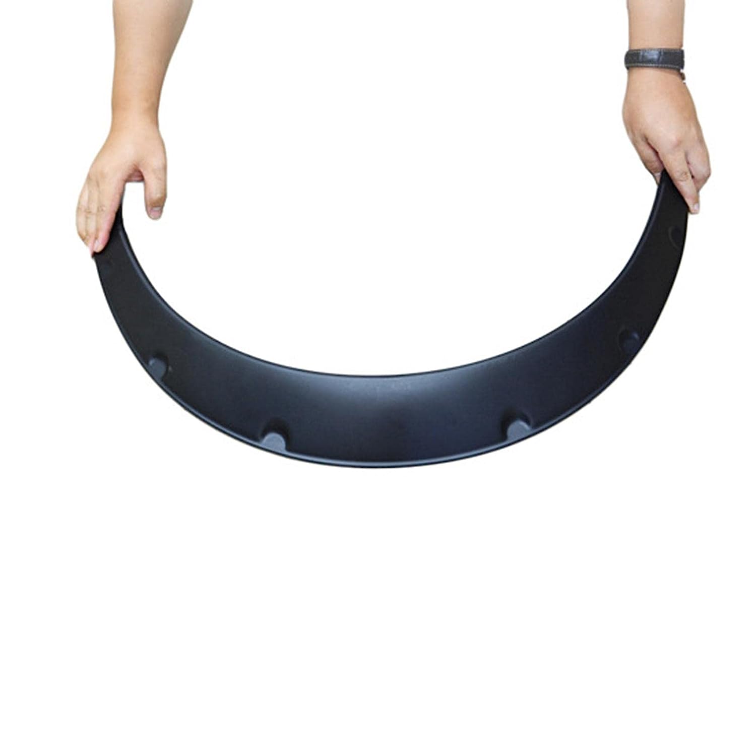 4PC Fender Flares 4PCS 3.5"/890mm Universal Car Wheel Fender Flares Flexible Wide Body Wheel Arches Universal Arch Fennder Fllare Auto Accessories