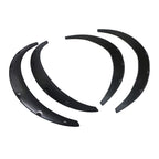 4PC Fender Flares 4PCS 3.5"/890mm Universal Car Wheel Fender Flares Flexible Wide Body Wheel Arches Universal Arch Fennder Fllare Auto Accessories