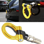1PC, Metal Round Hook JDM Racing Aluminum Triangle Tow Hooks Eyes Front Rear Japanese Car Auto Traile Rear Japanese Car Auto Trailer.