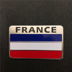 France Flag 3D Sticker (5cmx8cm) for Car Bike Laptop Emblem, France Flag Sticker Badge Universal Auto Racing Sports Logo Grand Tourer Decal Auto Accessories.