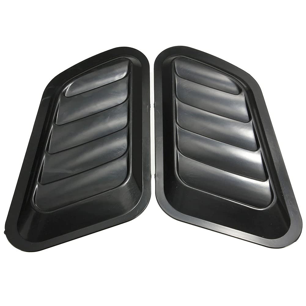 Bonnet Hood Scoop Decorative Air Flow Intake Vent Cover Universal Car Decorative Vent Cover Stickers For Decoration Auto Accessories