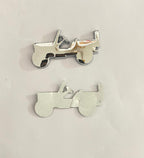 7 x 4Cm Willy Thar Logo Car Bike Metal Willy Thar Logo Car Emblem Premium 3D Badge Auto Racing Sport Sticker Grand Tourer Decal 1 PC