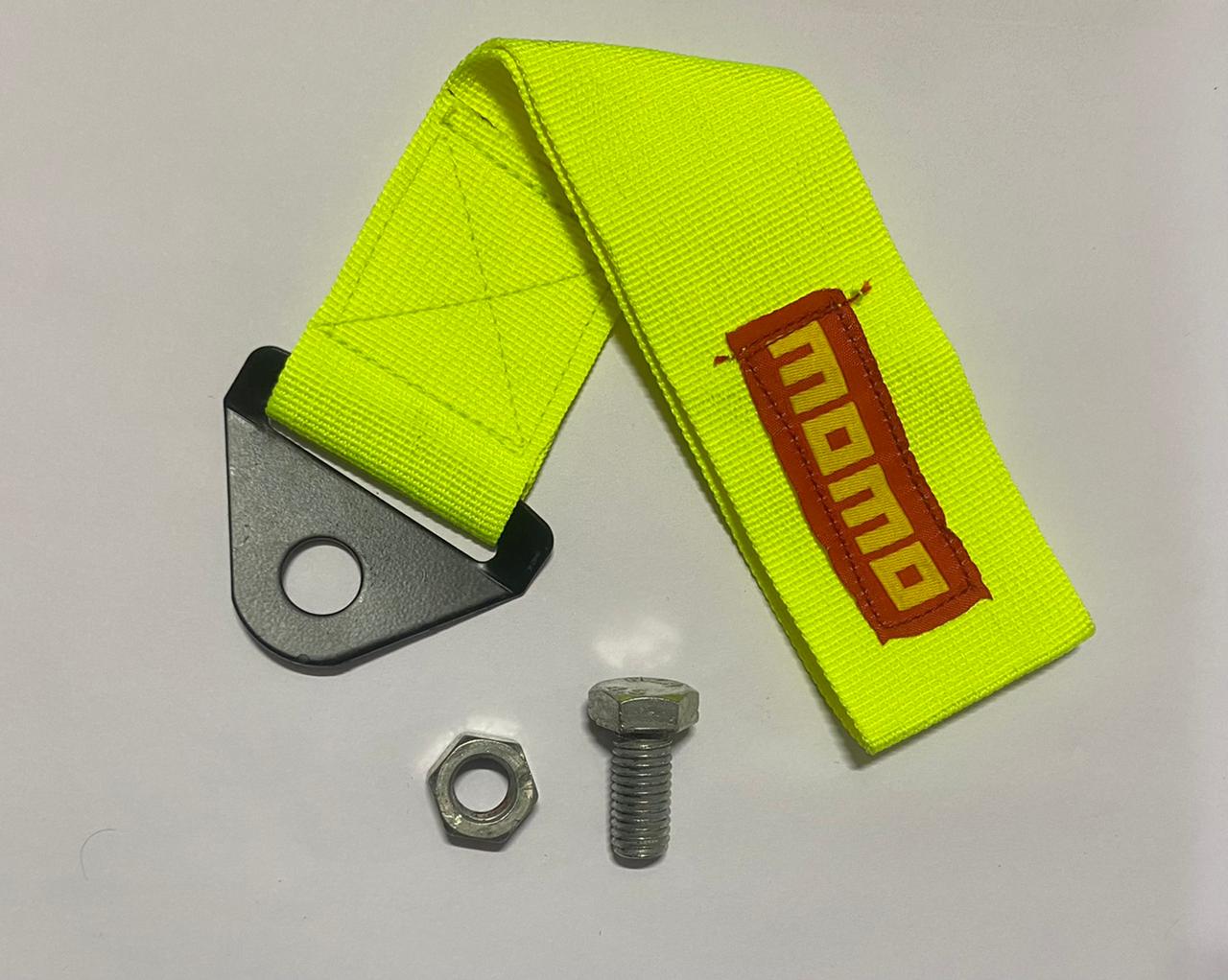 MOMO CAR Truck Tow Belt Strap Universal Front Rear Tow Strap Tow Hook Towing Belt (Nylon, 1000 kg Pull Capacity 1 Piece