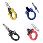 1PC, Metal Round Hook JDM Racing Aluminum Triangle Tow Hooks Eyes Front Rear Japanese Car Auto Traile Rear Japanese Car Auto Trailer.