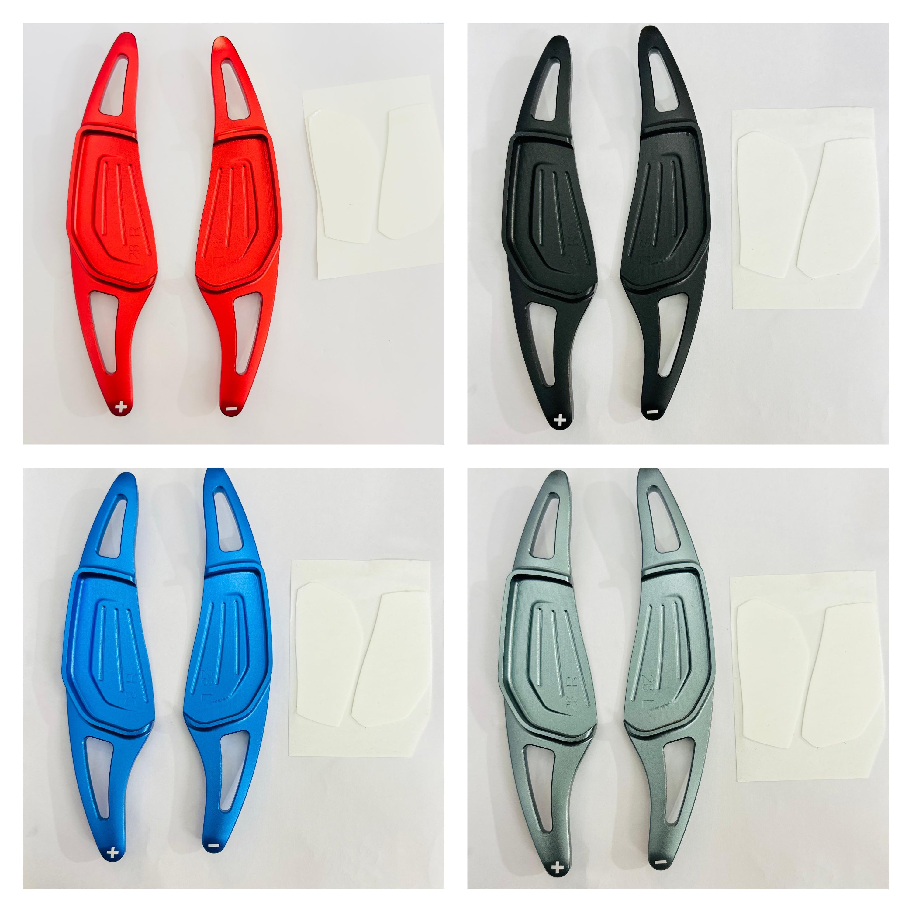CNC Aluminium Alloy Metal Paddle Shifter Car Interior Styling Extension Parts Car Paddle Shiifter Cover for Decoration Auto Accessories. (Skoda Paddle Shifter)