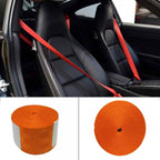 Orange 3.6m 1PC, Car Seat Belt (Webbing Pad) Interior Accessory JDM DRIFTING SPORTS Universal For Car 3.6 Seat Belt, Auto Accessories.