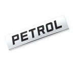 Petrol Sign Sticker (7.7 x 2 cm) Car Bike Metal Petrol Sign Logo Car Emblem Premium 3D Badge Auto Racing Sport Sticker Grand Tourer Decal (Petrol 3D Sticker)