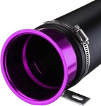 PURPLE Turbine Intake Guide Pipe Air Intake Pipe 76MM 3inch Adjustable flexible hose Car Cold Air Turbo Intake Inlet Pipe Universal Pipe Air Intake Flexiblke Pipe-1PC