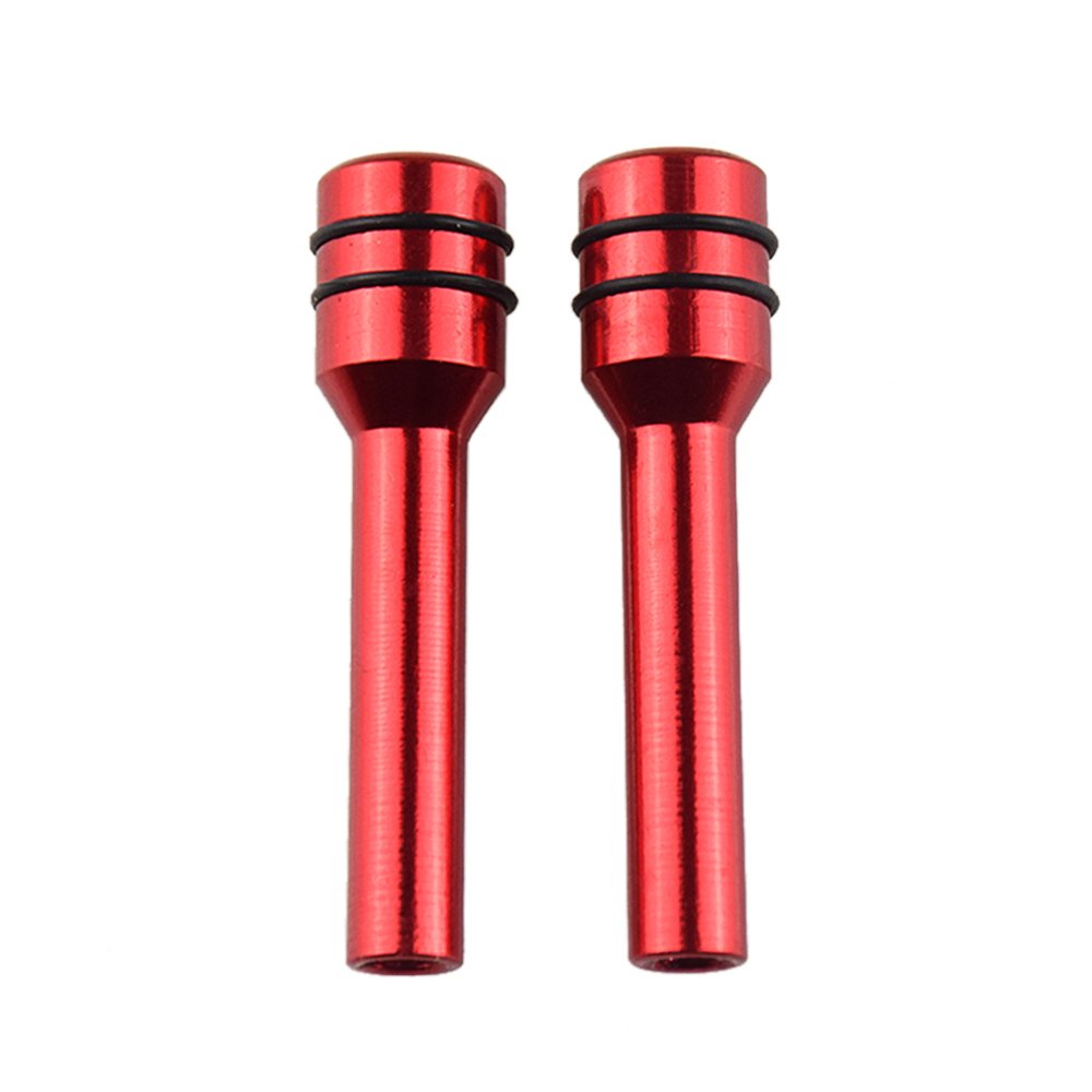 2PC Black Aluminum Alloy Car Door Lock Pins Car Interior Decorative Door Lock Pull Pin Auto Accessory Universal for All Cars Auto Accessories.