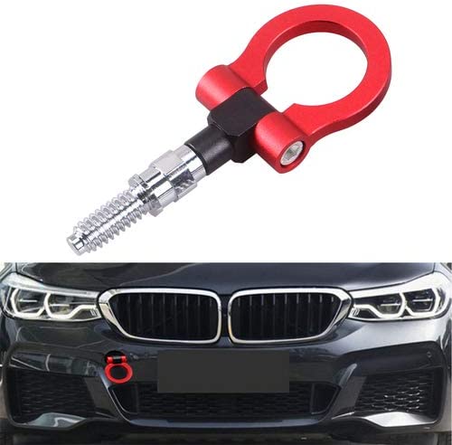 1PC, Metal Round Hook JDM Racing Aluminum Triangle Tow Hooks Eyes Front Rear Japanese Car Auto Traile Rear Japanese Car Auto Trailer.